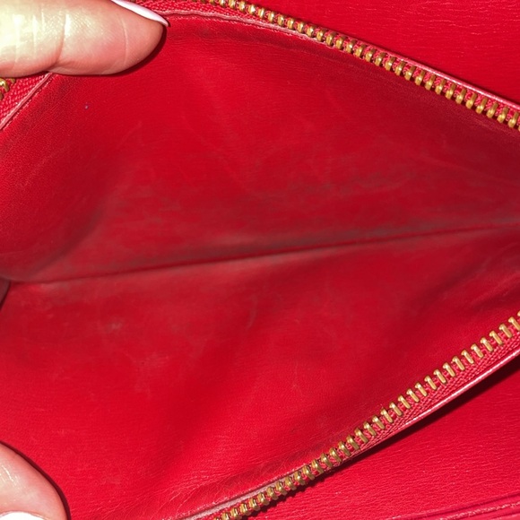 Louis Vuitton Red Epi Long Wallet Pouch - Picture 7 of 16